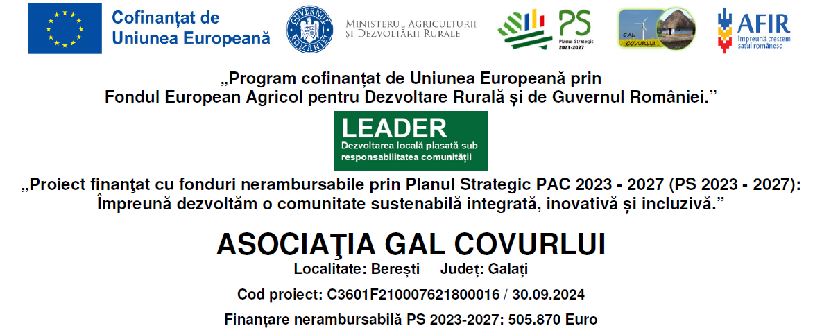 Asociația GAL Covurlui